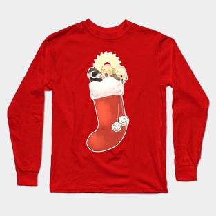 Ferret Christmas Long Sleeve T-Shirt